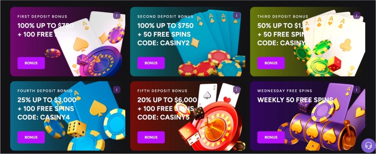 Discover the Excitement of Casiny Casino No Deposit Bonus